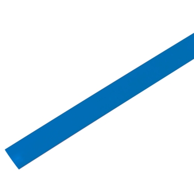 Трубка термоусаживаемая ТУТ 20,0/10,0мм, синяя, упаковка 10 шт. по 1м, 55-2005