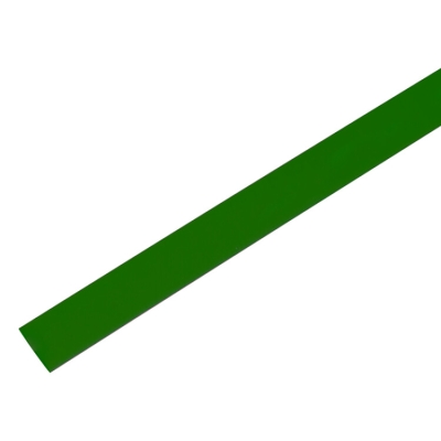 Трубка термоусаживаемая ТУТ 20,0/10,0мм, зеленая, упаковка 10 шт. по 1м, 55-2003