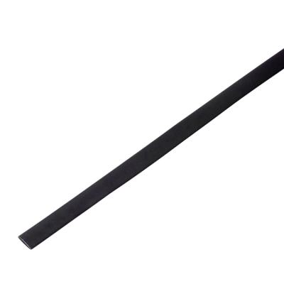 Трубка термоусаживаемая ТУТ 25,0/12,5мм, черная, упаковка 10 шт. по 1м, 55-2506