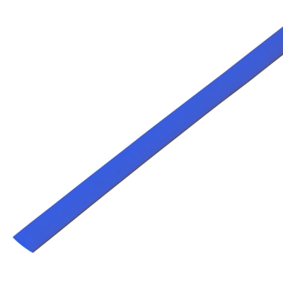 Трубка термоусаживаемая ТУТ 8,0/4,0мм, синяя, упаковка 50 шт. по 1м, 55-0805