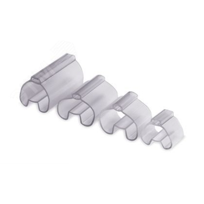 Трубочка прозрачная для гибкой маркировки 1.5-2.5мм длина 15мм TUB1501FL