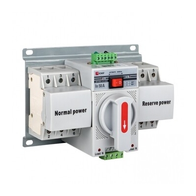 Устройство АВР МСB 50А (C) 3Р 400В PROxima ats-mcb-50c-3p-pro