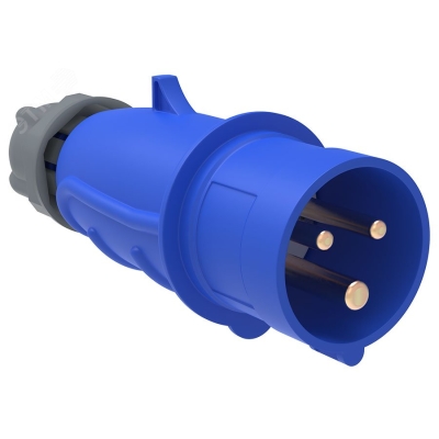 Вилка эл. каб. 32А 2P+PE 220В IP44 MAGNUM ССИ-023 PSN01-032-3
