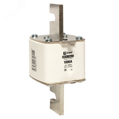 Вставка плавкая ППН-41 1250/1000А габарит 4 PROxima fus-41/1250/1000