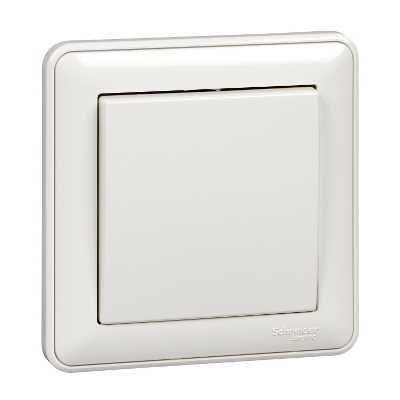 Выключатель 1-кл. СП W59 10А IP20 10AX в сборе бел. SE VS110-154-18