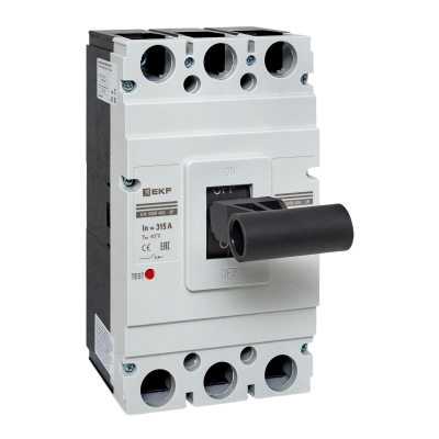 Выключатель автоматический 3п 400/315А 42кА ВА-99М PROxima mccb99-400-315m