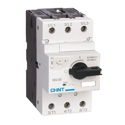 Выключатель автоматический для защиты двигателя 23-32А NS2-80 с поворотн. ручкой CHINT 279721