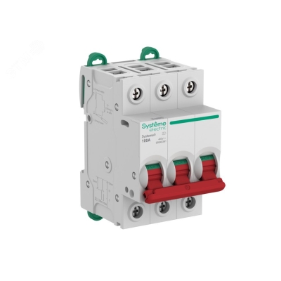 Выключатель нагрузки (ВН) 3P 100A 400В Systeme9 S9S40391