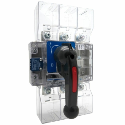 Выключатель-разъединитель 3п 630А стандарт. рукоятка управ. NH40-630/3 393267