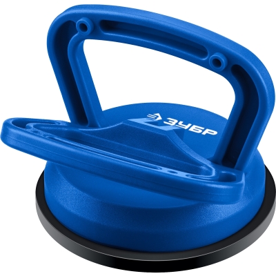 ЗУБР 40 кг, пластмассовый, одинарный, стеклодомкрат на присоске, Профессионал (3372-1)