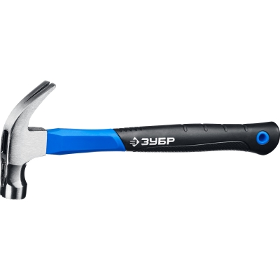 ЗУБР 450 г, столярный молоток-гвоздодёр, Профессионал (20356-450)