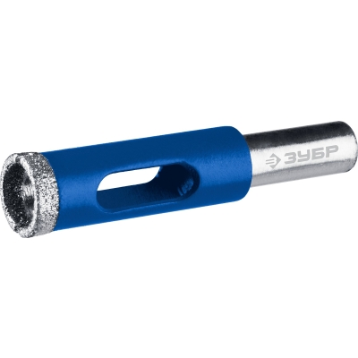 ЗУБР АГК, d 5 мм, Р60, алмазное трубчатое сверло, Профессионал (29850-05)