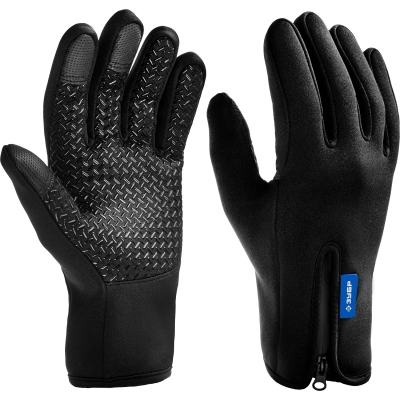 ЗУБР НОРД, XL, утеплённые, противоскользящие, сенсорные, ветро- и влагозащищенные перчатки, Профессионал (11460-XL)