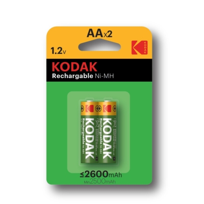 Аккумулятор Kodak HR6-2BL 2600mAh [KAAHR-2/2600mAh] (40/320/12800) СТРОГО КРАТНО 2 шт