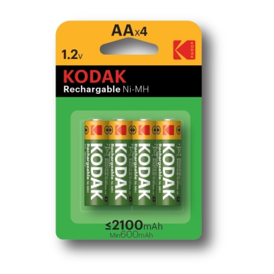 Аккумулятор Kodak HR6-4BL 2100mAh Pre-Charged [KAAHRP-4] (80/640/15360) СТРОГО КРАТНО 4 шт