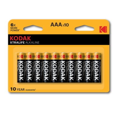 Батарейка Kodak LR03-8+2BL XTRALIFE [K3A-8+2] (120/480/38400) СТРОГО КРАТНО 10 шт