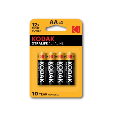 Батарейка Kodak LR6-4BL XTRALIFE [KAA-4] (80/400/17600) СТРОГО КРАТНО 4 шт