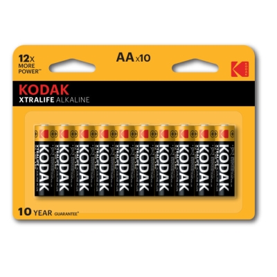 Батарейка Kodak LR6-8+2BL XTRALIFE [KAA-8+2] (120/480/19200) СТРОГО КРАТНО 10 шт