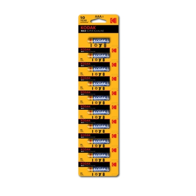 Батарейка Kodak MAX LR03-10BL [K3A-10 ] (100/1000/20000) СТРОГО КРАТНО 10 шт